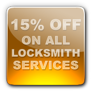 15% off on all locksmith services 